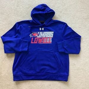UMass Lowell River Hawk Hoodie, XL, Unisex, NWOT